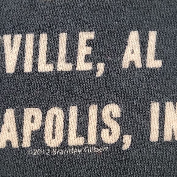 Brantley-Gilbert Shirt Womens Large 20x25 Black - Picture 2 of 13